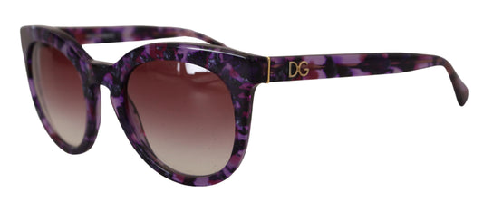 Chic Purple Lens Tortoiseshell Sunglasses