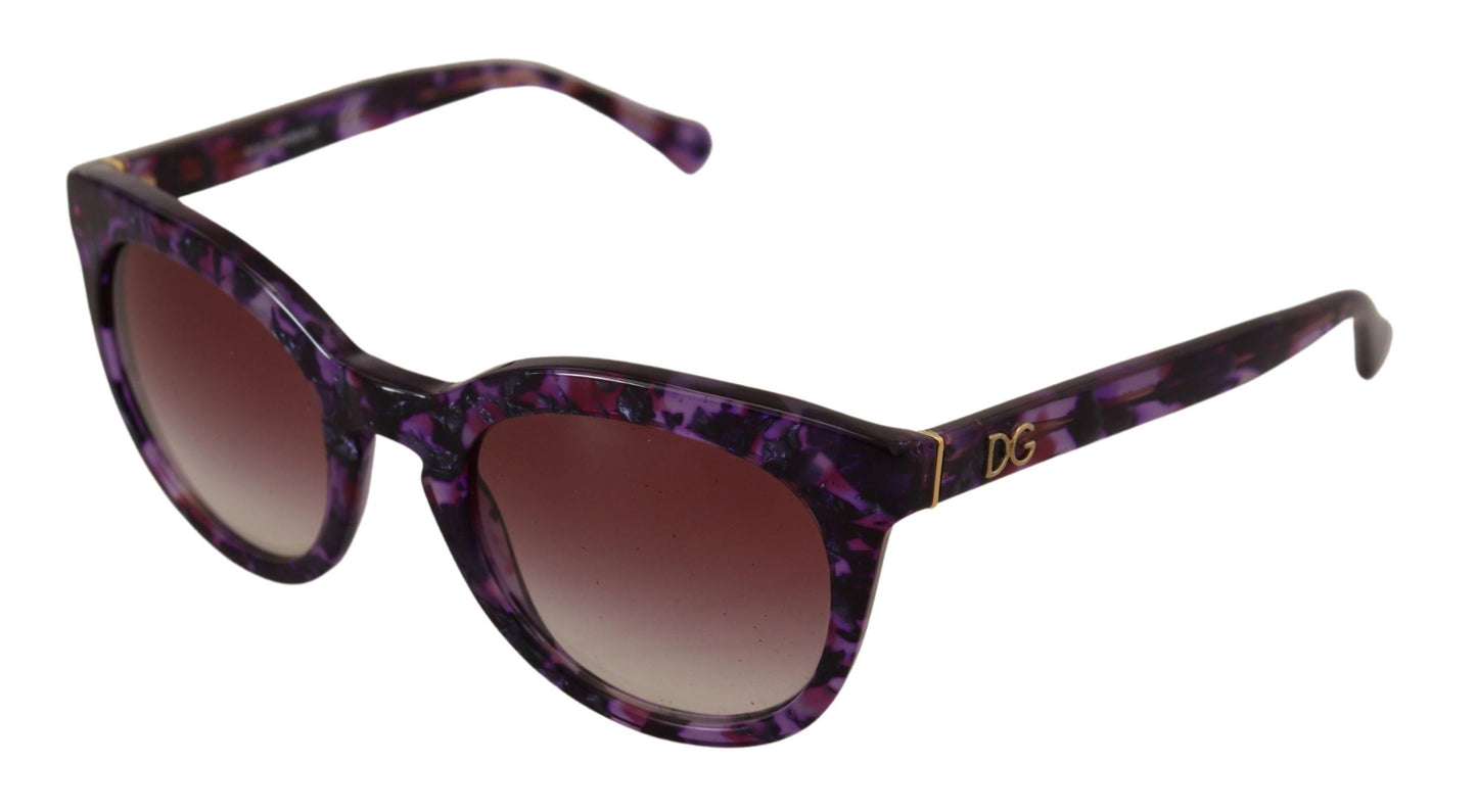 Chic Purple Lens Tortoiseshell Sunglasses