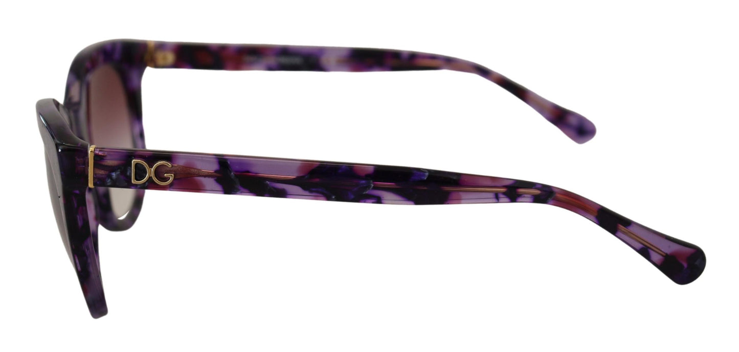 Chic Purple Lens Tortoiseshell Sunglasses