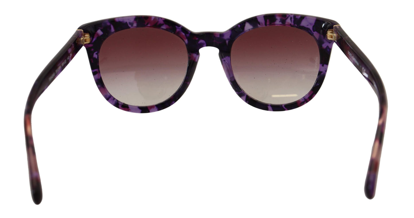 Chic Purple Lens Tortoiseshell Sunglasses