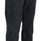 Elegant Gray Corduroy Pants for Men