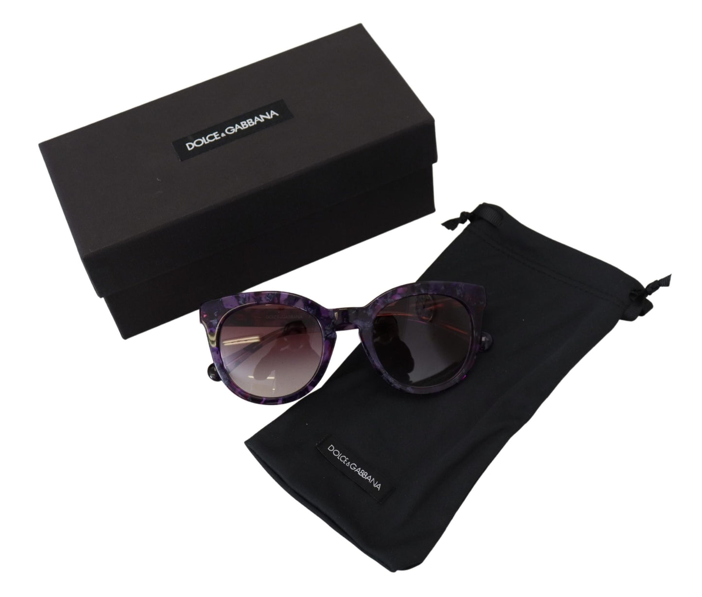 Chic Purple Lens Tortoiseshell Sunglasses