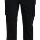 Elegant Black Cargo Pants with Belt
