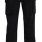 Elegant Black Cargo Pants with Belt