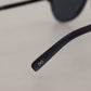 Chic Crystal-Layered Black Sunglasses