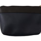 Elegant Leather Zip Pouch Wallet in Chic Black
