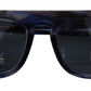 Chic Blue Gradient Sunglasses
