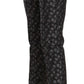 Chic Low Waist Skinny Pants in Black Gray