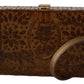 Elegant Crystal-Studded Gold Box Bag