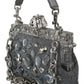 Elegant Crystal-Studded Evening Clutch