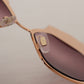Chic Rose Sequin Embroidered Sunglasses