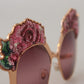 Chic Rose Sequin Embroidered Sunglasses