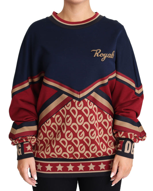 Exquisite Multicolor DG Mania Print Sweater