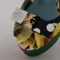 Multicolor Ankle Strap Wedge Sandals