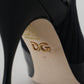 Black Socks Stiletto Heels Booties Shoes