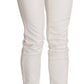 Chic White Skinny Denim Pants