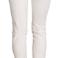 Chic White Skinny Denim Pants