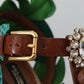 Enchanted Bloom Embellished Sandals