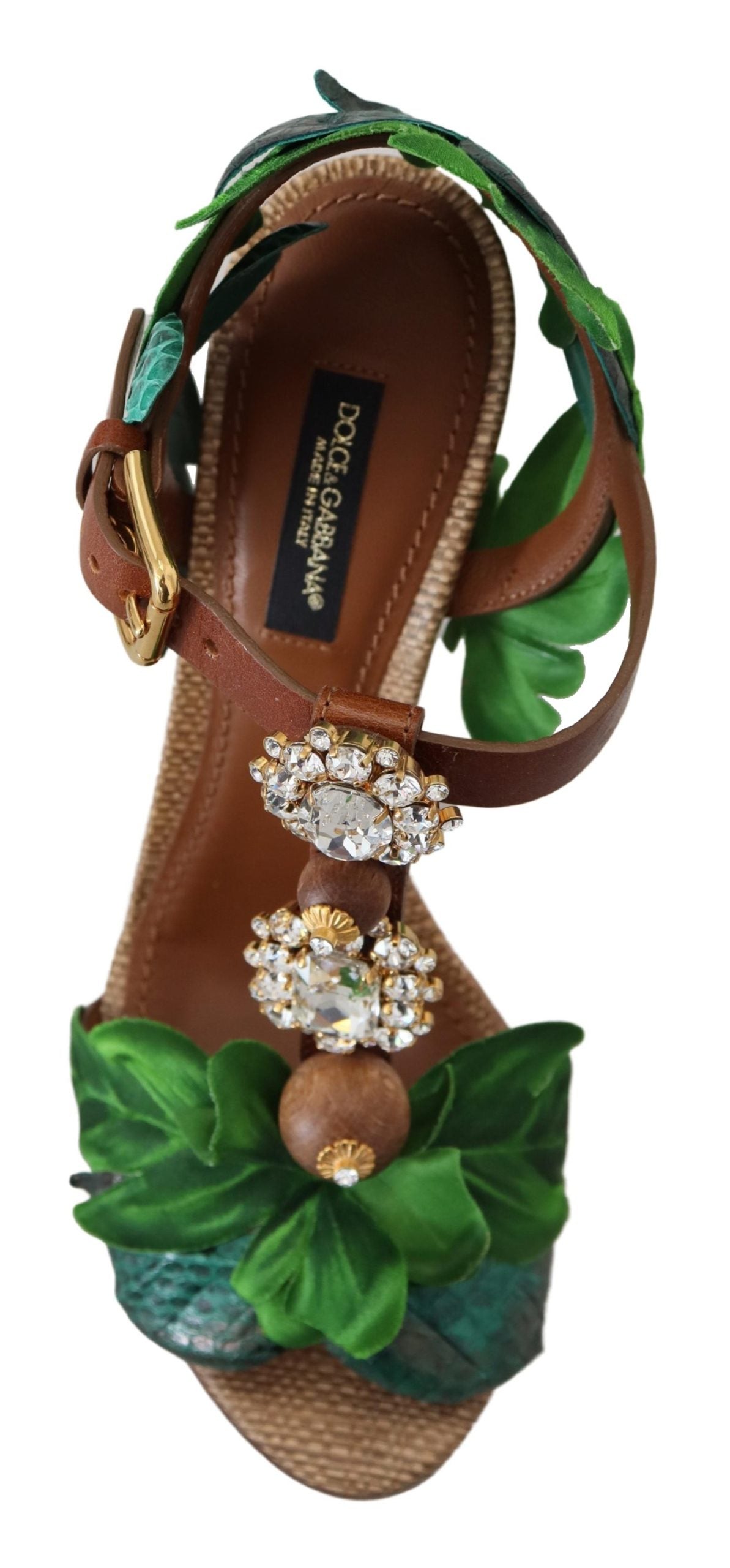 Enchanted Bloom Embellished Sandals