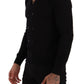 Black Cashmere Button Down Cardigan Sweater