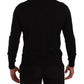 Black Cashmere Button Down Cardigan Sweater
