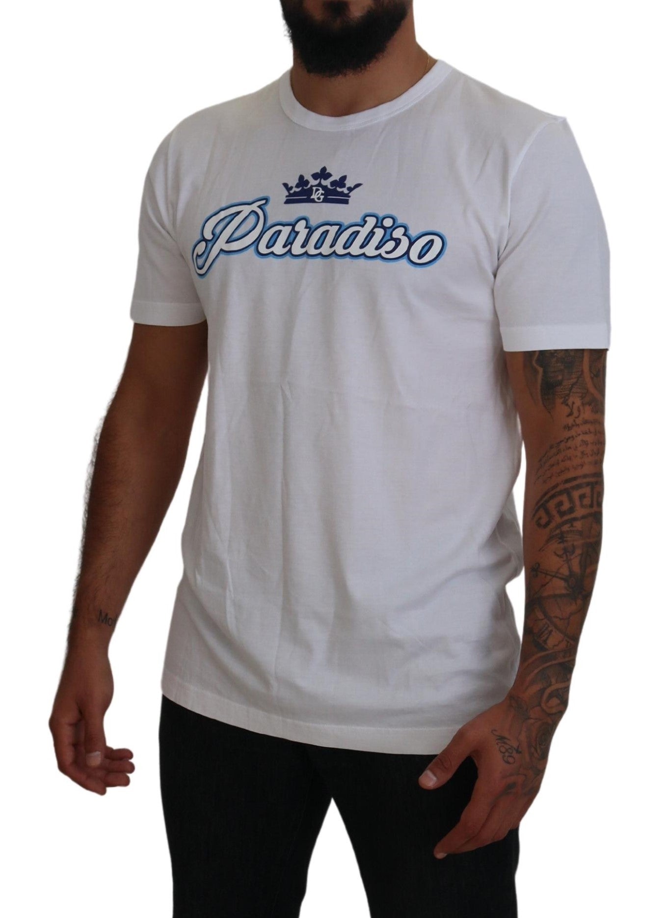 Regal Crown Paradiso Print Crew Tee