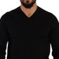 Elegant Cashmere V-Neck Pullover Sweater