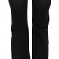 Chic Brown Washed Boot Cut Denim