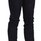 Chic Black Low Waist Skinny Denim