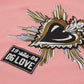 Chic Pink Short Sleeve Logo Tee