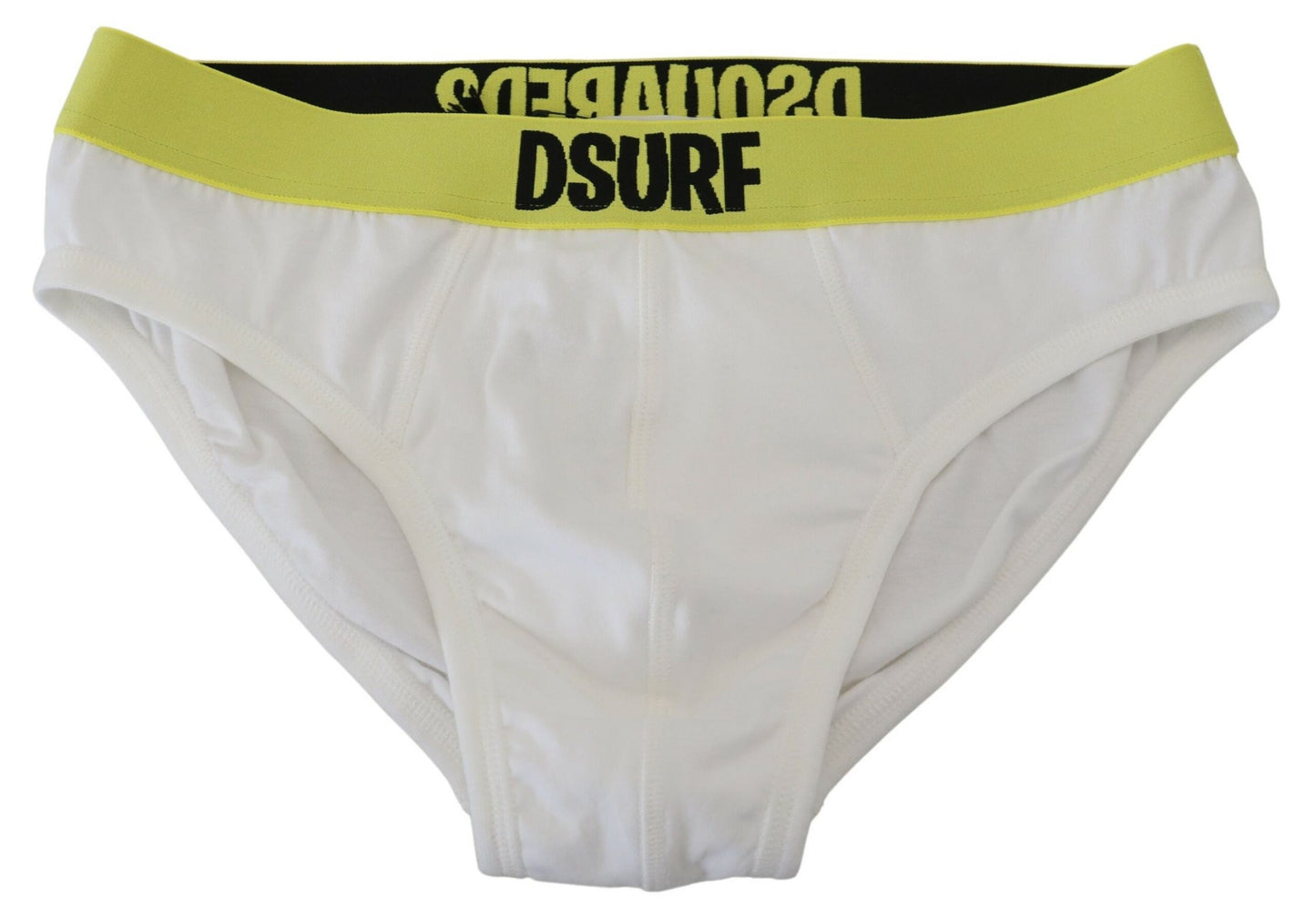 Iconic White Cotton Stretch Briefs