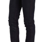 Chic Black Low Waist Skinny Denim