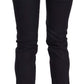 Chic Black Low Waist Skinny Denim