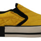 Chic Yellow Slip-On Sneakers for Women