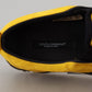 Chic Yellow Slip-On Sneakers for Women