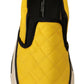 Chic Yellow Slip-On Sneakers for Women