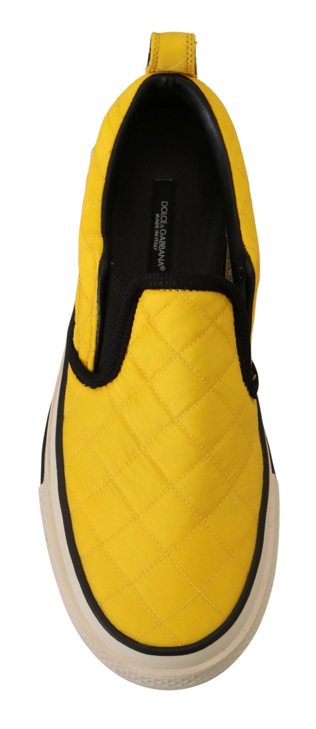 Chic Yellow Slip-On Sneakers for Women