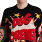 Elegant Cashmere Blend Sequined Sweater