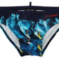 Exclusive Multicolor Graphic Swim Briefs