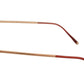 Chic Gold-Tinted Red Luxury Sunglasses