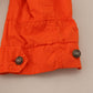 Elegant Orange Cotton Blend Jacket