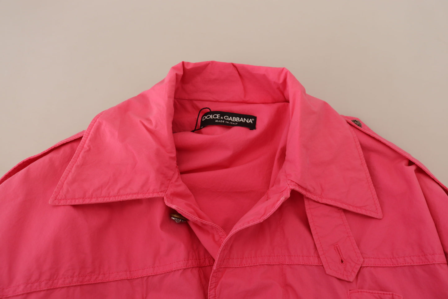 Chic Pink Windbreaker Jacket