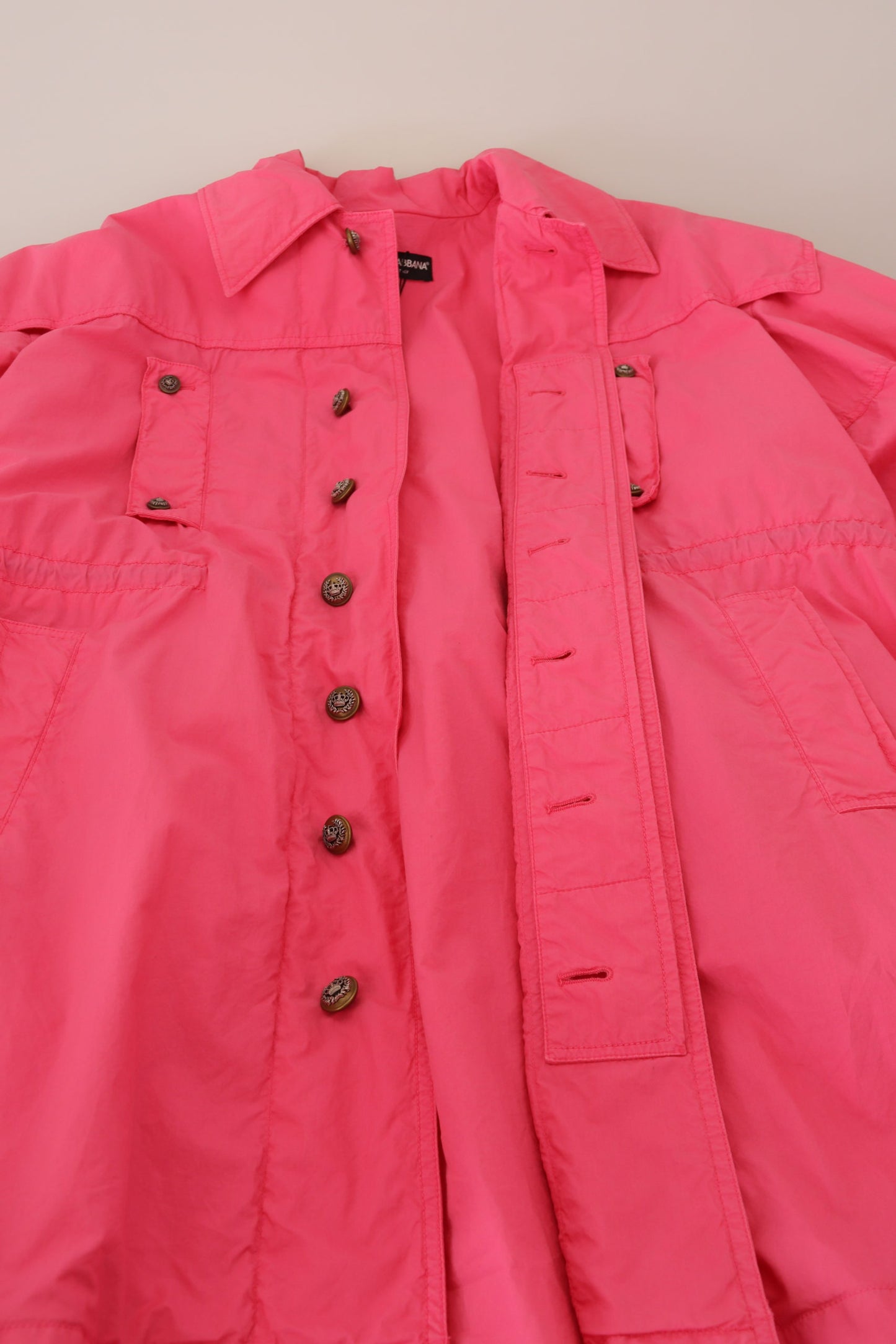 Chic Pink Windbreaker Jacket