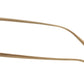 Elegant Gold Grey Gradient Sunglasses