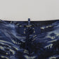 Tropical Wave Design Swim Shorts