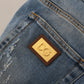 Chic Slim Fit Italian Denim Jeans