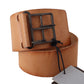 Elegant Light Brown Leather Belt
