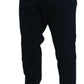 Blue Cotton Dress Formal Men Pants
