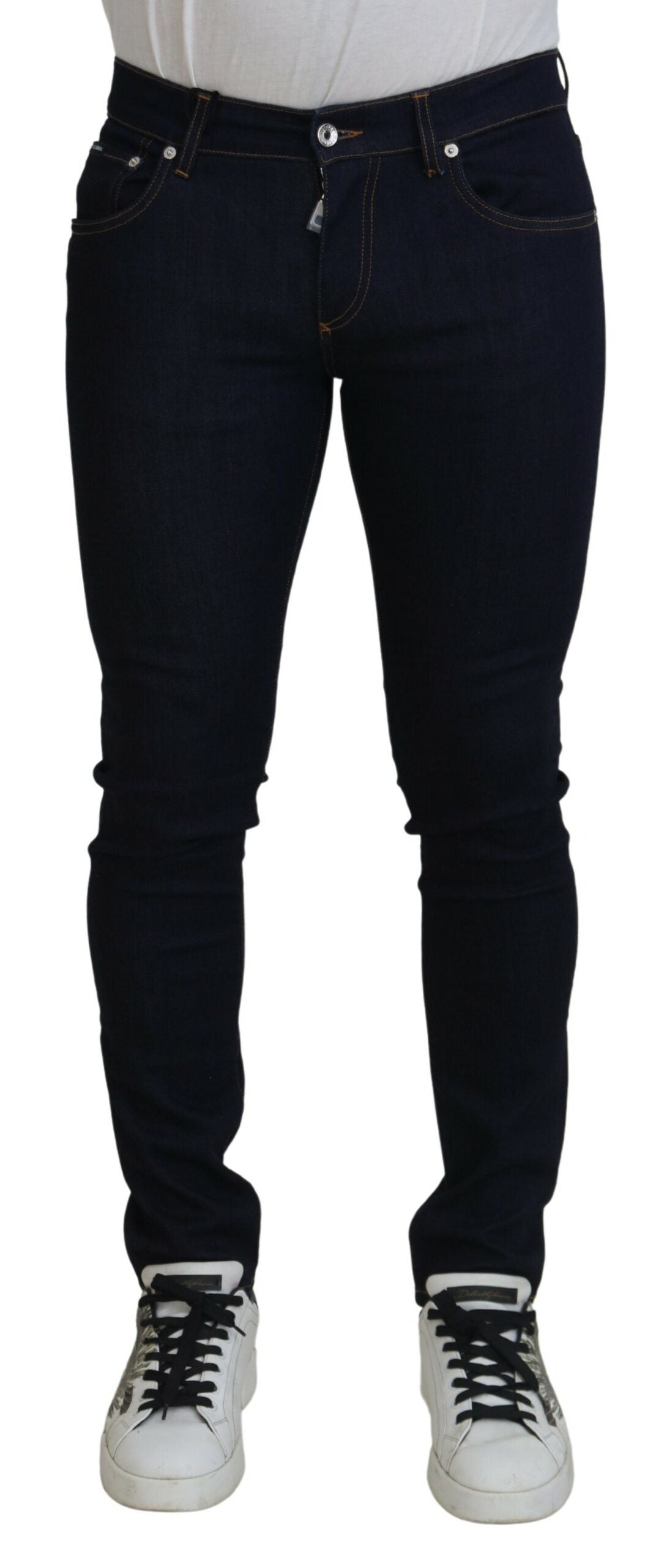 Timeless Blue Skinny Designer Jeans