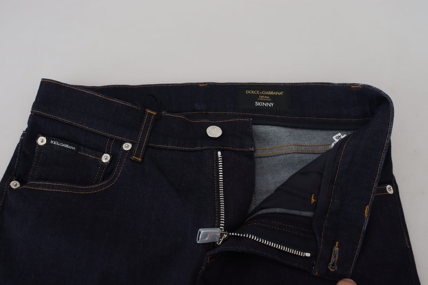 Timeless Blue Skinny Designer Jeans